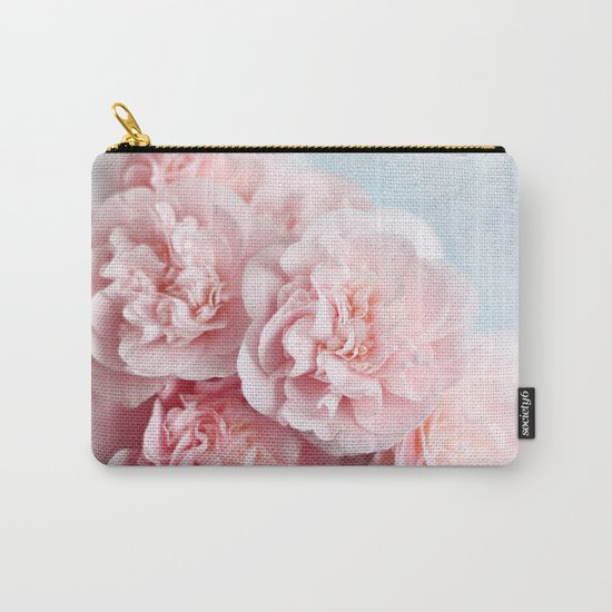 pink camellia Carry-All Pouch