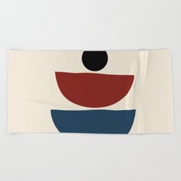 Balance inspired by Matisse 4 Beach Towel