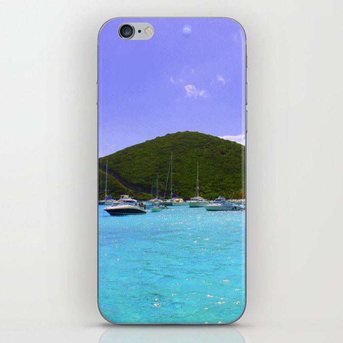 Sailing in the British Virgin Islands iPhone Skin