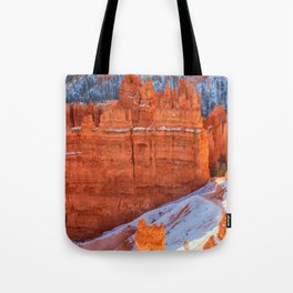 Red Castle  Tote Bag