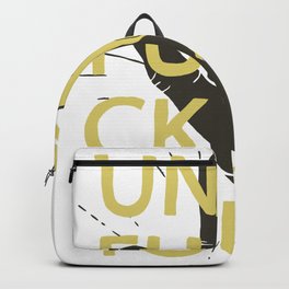 unfuck you 1 Backpack | Funny, Drawing, Love, Fun, Illustration, Unfuck, Unfuckyou, Digital 
