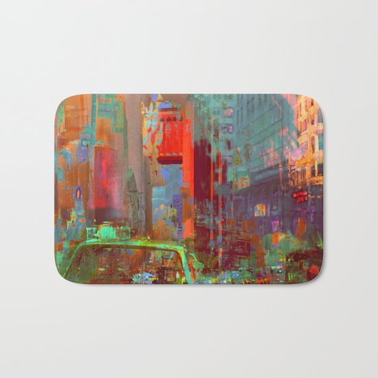 A commonplace day Bath Mat