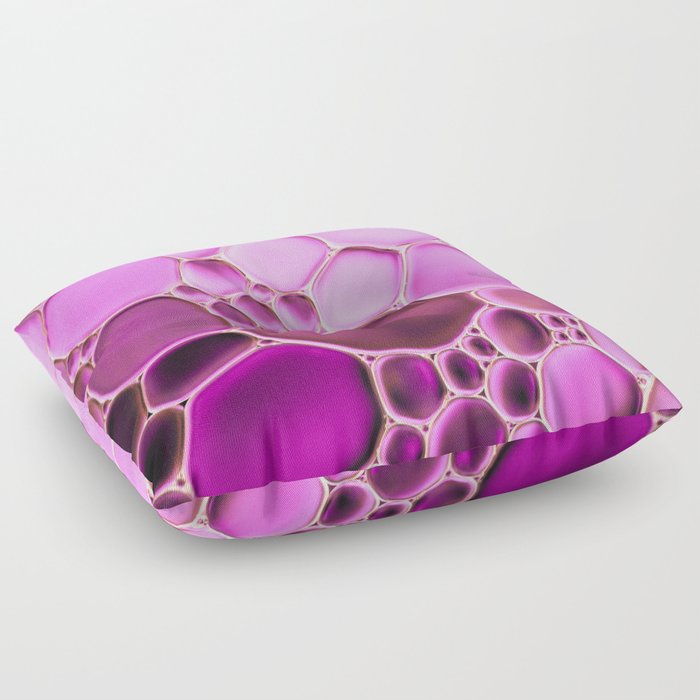 Abstract Geometric Oil balloon design Floor Pillow