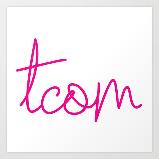 #TCOM Art Print