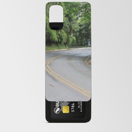 Brazil Photography - Curving Road Going Through The Rain Forest Android Card Case