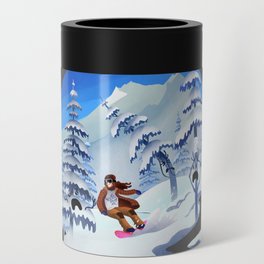 Snowboard Steve - I give trees concussions Can Cooler