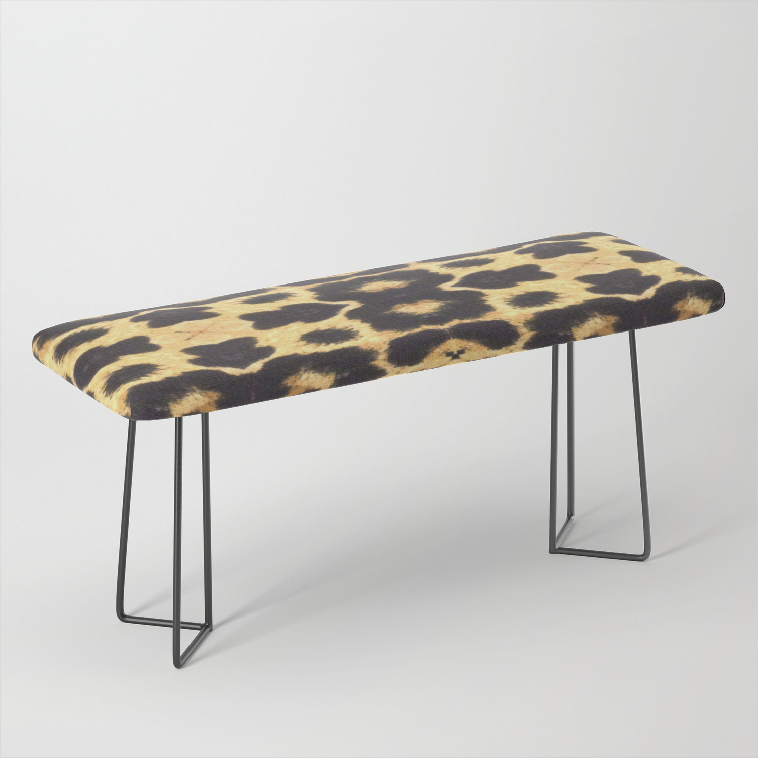 Leopard Bench By Hypercore Society6
