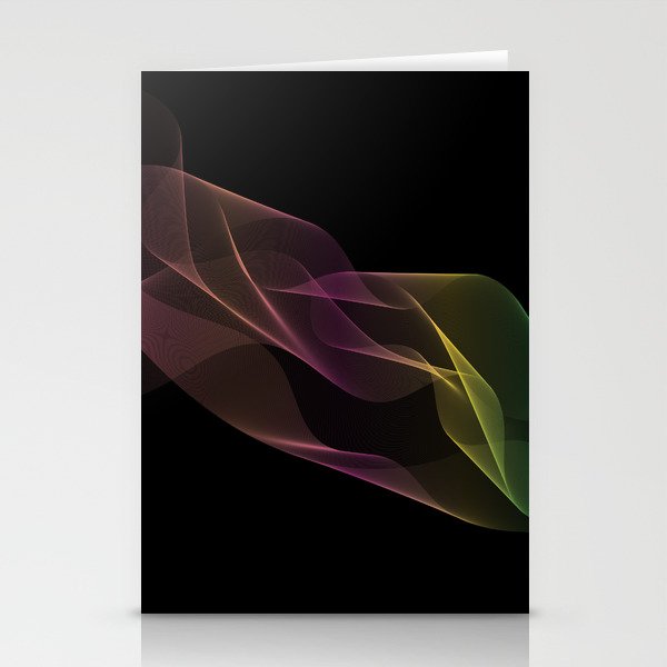 Galaxy - The Beginning of Time - Abstract Minimalism Stationery Cards
