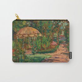 Parkland Flowers and Trees by Hélène Funke Carry-All Pouch | Roses, Summer, Centralpark, Orchids, Tulips, Berlin, Peonies, Lilies, Callalilies, Summerafternoon 