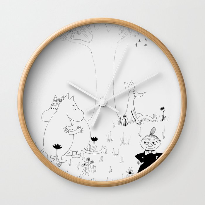 Moomin Love Wall Clock
