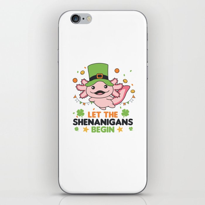 Let The Shenanigans Begin St. Patrick's Day iPhone Skin