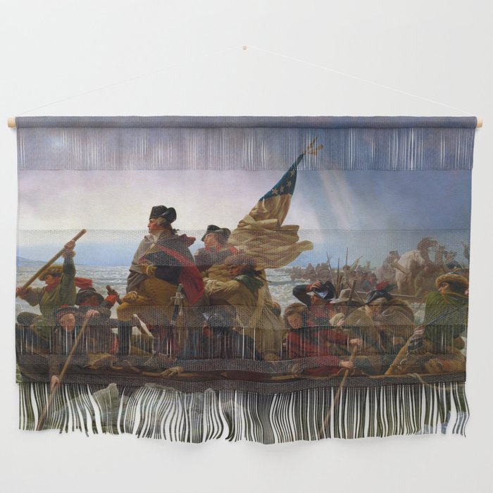 Washington Crossing the Delaware by Emanuel Leutze (1851) Wall Hanging