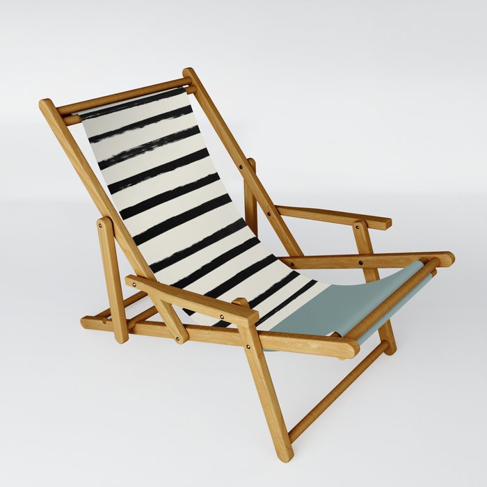 River Stone & Stripes Sling Chair