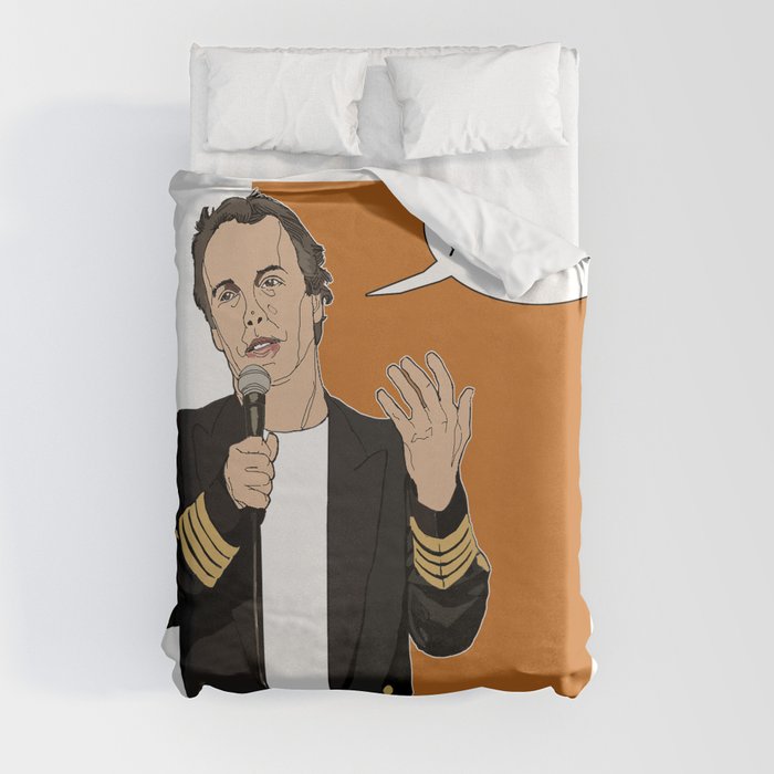 Doug Stanhope - I don't care about your opinion Duvet Cover