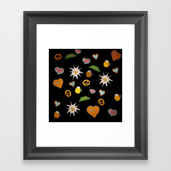 OKTOBERFEST Framed Art Print