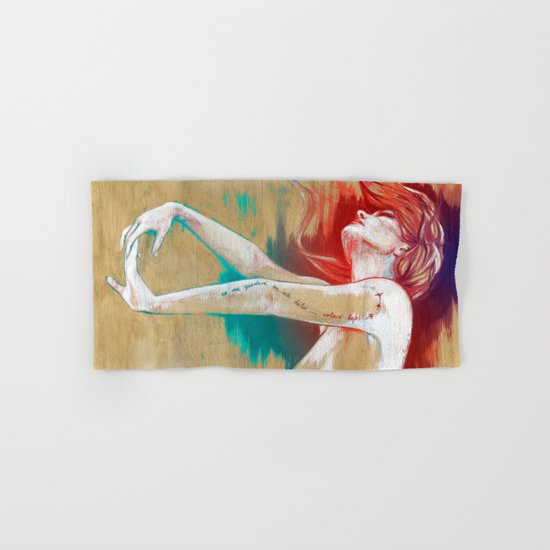 I won´t stay in this pain… (I´ll fly away) Hand & Bath Towel