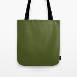 Colors of Autumn Maple Dark Green Solid Color Tote Bag