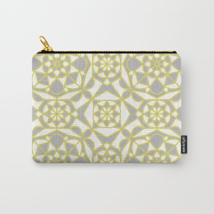 Light Through the Shadows- Mosaic Pattern Carry-All Pouch