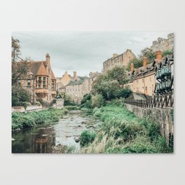 Dean Village, Edinburgh, Scotland Canvas Print