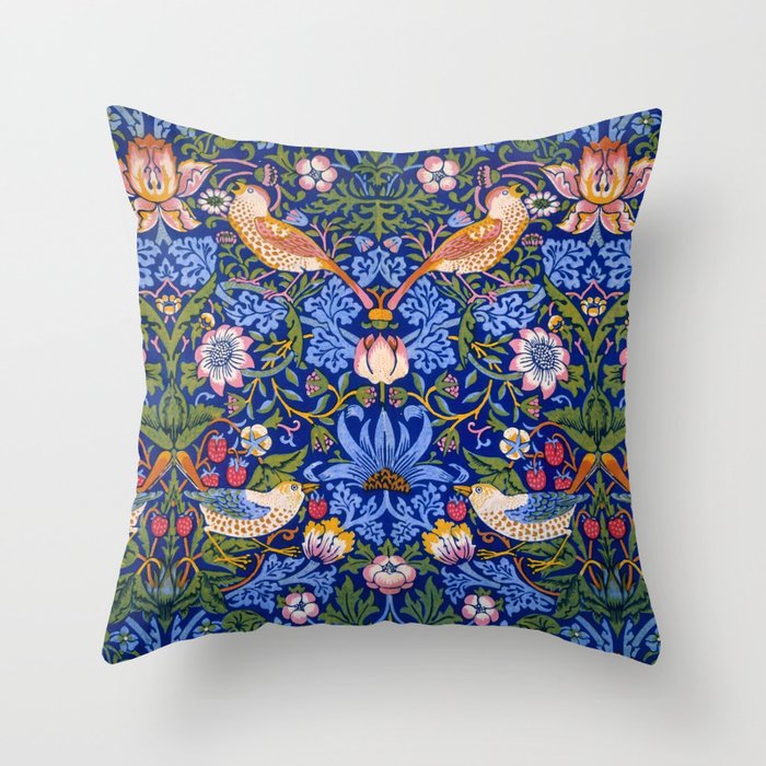 william morris throw pillows