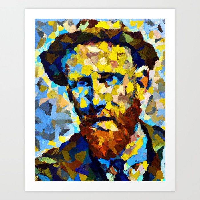 Portrait of Vincent Art Print