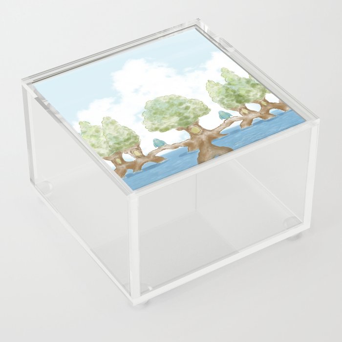 Welcome to our tree home 2 Acrylic Box