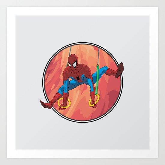 Olympic Hero Art Print