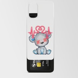 Cute Teddy Bear Android Card Case