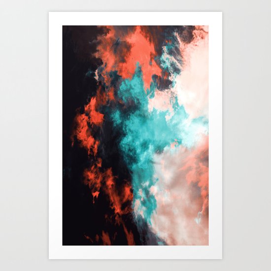 Painted Clouds VII (Phoenix) Art Print
