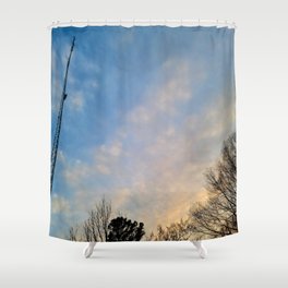 Chin up Shower Curtain