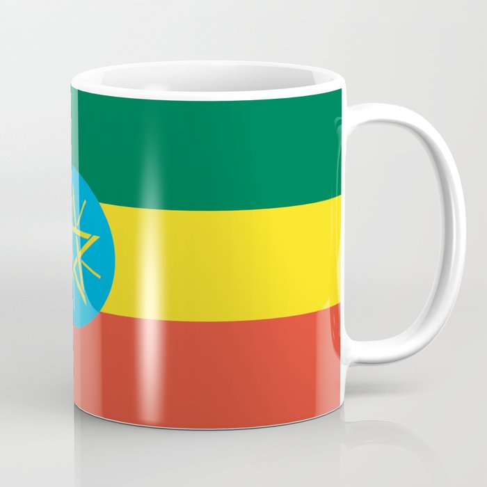 Don'T Mess With Ethiopia Flag Country Ceramic Coffee Tea Mug Cup 