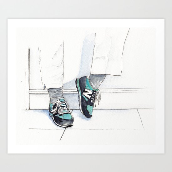 New Balance Shoes Art Print