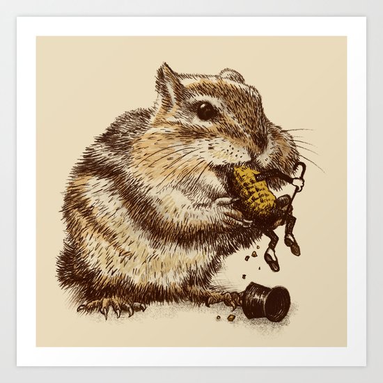 Occupational Hazard Art Print