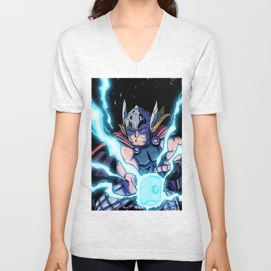 The Mighty THOR! Unisex V-Neck