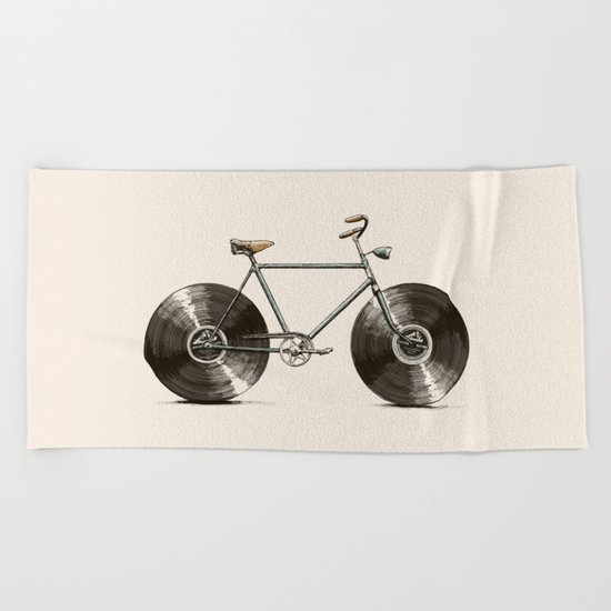 Velophone Beach Towel