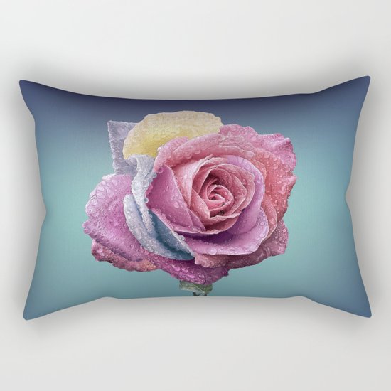 pastel rose Rectangular Pillow