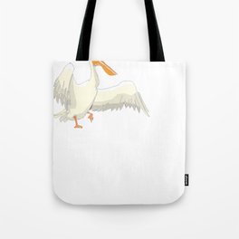 Bird It's Pelican Not Pelican't Funny Bird Pun Tote Bag