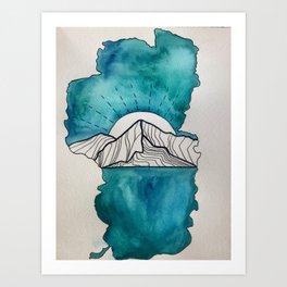 Tahoe Freel Original Art Print