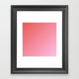 Watermelon Sky Framed Art Print