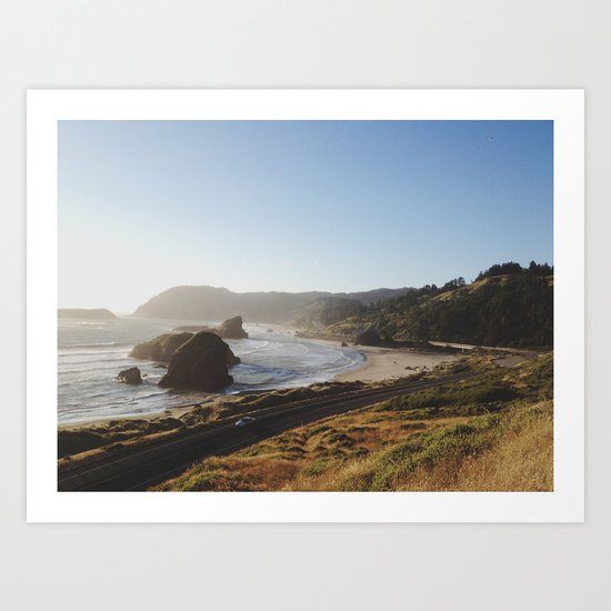 Gold Beach, Oregon Art Print