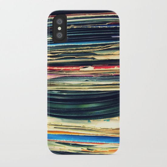 put your records on iPhone Case