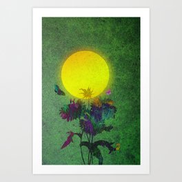 Colourful Florals II Art Print
