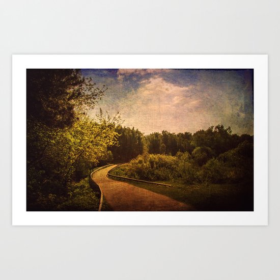 The Road to Grandma's House Art Print
