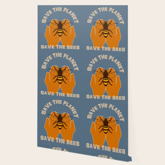 Save The Bees Wallpaper By Theelectricjoy Society6