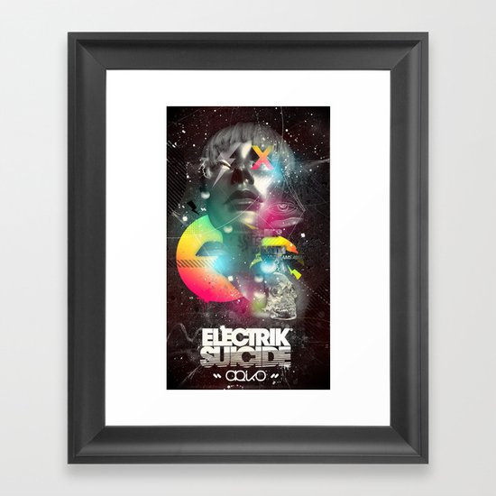 Im electric Framed Art Print