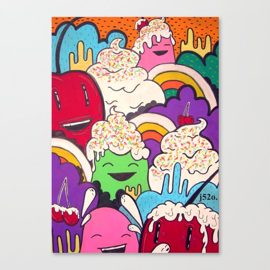 cherry I Canvas Print