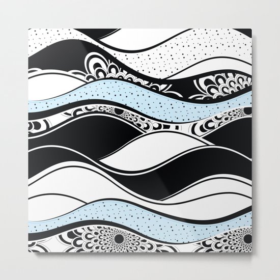 Pattern 74 Metal Print