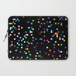 Pixels in Dark Laptop Sleeve