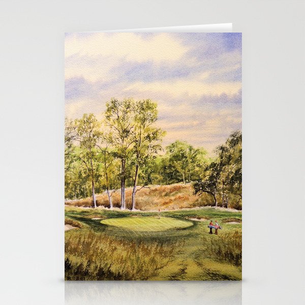 Merion Golf Course 17th Hole Stationery Cards