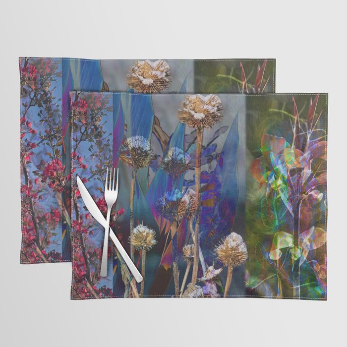 Spring Returns With Persephone Garden Collage Placemat